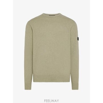 26 FW 페트레이 로고 패치 크루넥 스웨터 PEU562199012205 TP457793591