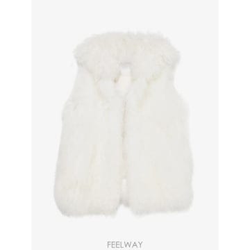 Yves Salomon 26 FW �̺��θ� hooded shearling gilet 27WKG30072TIXXC11 TP4594026 FW �̺��θ� hooded shearling gilet 27WKG30072TIXX