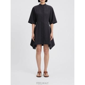 [A6] 알라이아 AA9R3071T611C 여성 미디 원피스 AA9R3071T611C-995