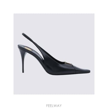 인더샵 SAINT LAURENT 생로랑 블랙 슬링백힐