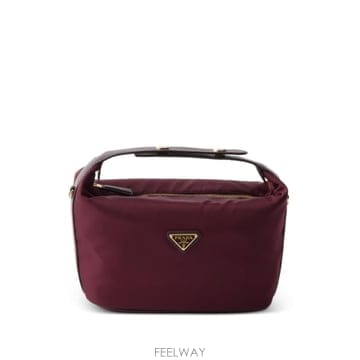 인더샵 PRADA 프라다 버건디 토트백