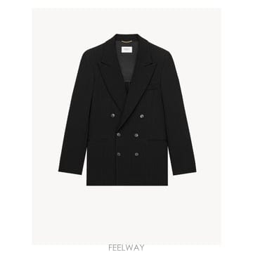 인더샵 SAINT LAURENT 생로랑 블랙 테일러드 자켓