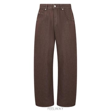 인더샵 JACQUEMUS 자크뮈스 브라운 팬츠