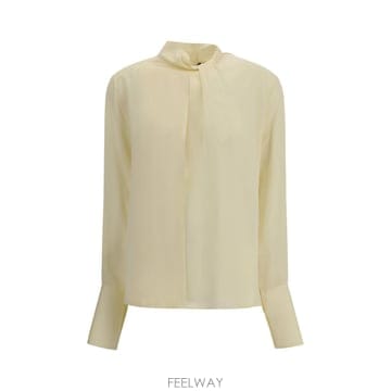 인더샵 TOM FORD 톰포드 GEORGETTE 실크 블라우스