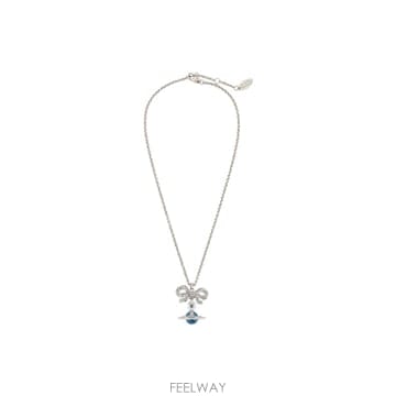 인더샵 Vivienne Westwood 비비안 웨스트우드 실버 목걸이