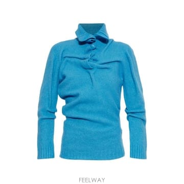 Diesel ���Ϲ�� ���� M Amary ruffled turtleneck sweater���Ϲ�� ���� M Amary ruffled turtleneck sweater
