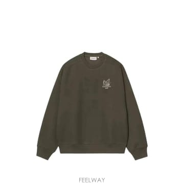 Carhartt ���Ϲ�� Į��Ʈ Hourglass graphic print sweatshirt���Ϲ�� Į��Ʈ Hourglass graphic print sweatshirt