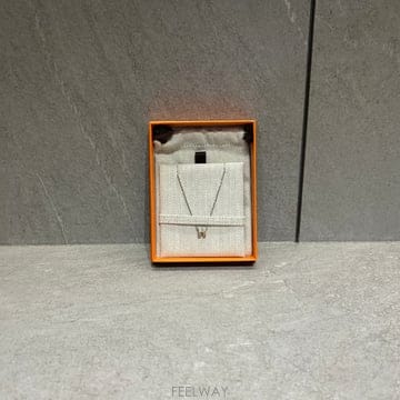 에르메스 미니 팝아슈 골드 마론글라세 목걸이