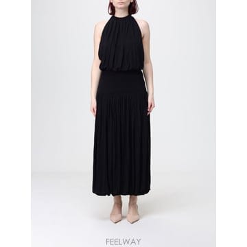 [A6] 토템 262WRD0320FB0635 여성 미디 원피스 262WRD0320FB0635-001