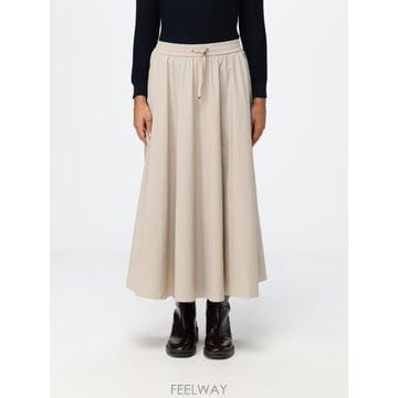 [A6] 에르노 GN000007D12431SZ 여성 미디 스커트 GN000007D12431SZ-1982