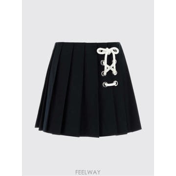 [A6] 프라다 P104WSOOOP33 여성 미디 스커트 P104WSOOOP33-F0008