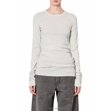Rick Owens 26FW �� ������ ���� Ƽ���� DS02F6217RN 51 MILK WASH26FW �� ������ ���� Ƽ���� DS02F6217RN 51 MILK WASH