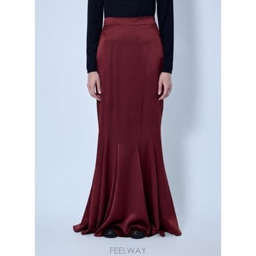 Max Mara 26 FW �������� ���� Satin Maxi Skirt max0266210col26 FW �������� ���� Satin Maxi Skirt max0266210col