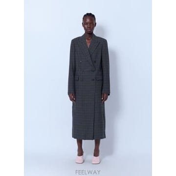 Dries Van Noten 26 FW �帮���ݳ�ư ���� Double Breasted Rarrysta Coat dvn0265001brn26 FW �帮���ݳ�ư ���� Double Breasted Rarrysta Coat 