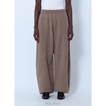 Max Mara 26 FW �������� ���� Wide Leg Knit Pants max0266204bei26 FW �������� ���� Wide Leg Knit Pants max0266204bei