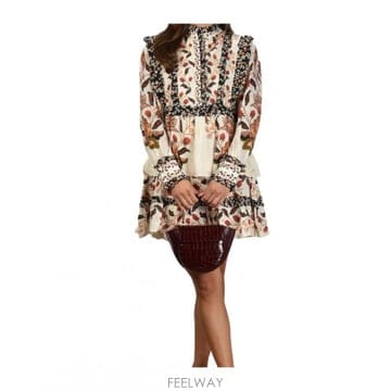| Other Brand | 25FW �� RIO ��Ƽ �÷� �Ÿ� �巹�� with All Over �÷η� ����Ʈ in ���ڽ� ������ ����25FW �� RIO ��Ƽ �÷� �Ÿ� �巹�� with All Over �÷η�