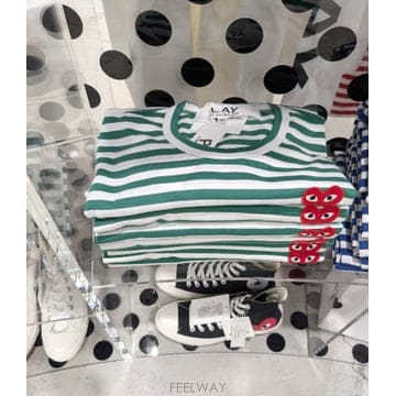 Comme des Garcons �ĵ������� �÷��� ������� ���� �� ������ ���� Ƽ���� AX-T164-051�ĵ������� �÷��� ������� ���� �� ������ ���� Ƽ���� 
