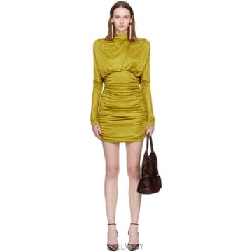 Balmain 26 FW �߸� �׸� �巹���� �÷��� ���� �̴� �巹�� 262251F05200526 FW �߸� �׸� �巹���� �÷��� ���� �̴� �巹�� 26225