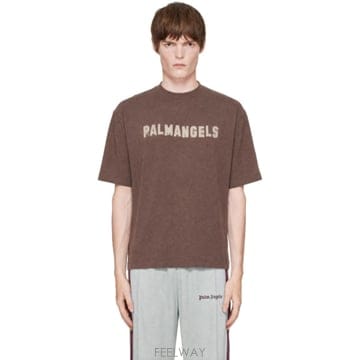 Palm Angels 26 FW �ʾ����� ���� �� �� ���ַ� Ƽ���� 262695M21304826 FW �ʾ����� ���� �� �� ���ַ� Ƽ���� 262695M21304