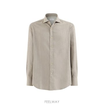 Brunello Cucinelli 26 FW ���ڷ� ��ġ�ڸ� �������� Į�� ��Ʈ��ġ ��ư �κ귱 �ö��� ���� MY6370028C024 TP426 FW ���ڷ� ��ġ�ڸ� �������� Į�� ��Ʈ��ġ ��ư ��