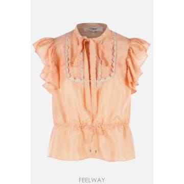 Chloe [E32]���ο� CH26AHT53009266 �Ƿ� ��ũž ž �μҸ� CHLOE Habotai silk sle[E32]���ο� CH26AHT53009266 �Ƿ� ��ũž ž �μҸ� CHLO