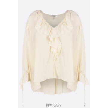 Chloe [E32]���ο� CH26AHT72005114 ���� ����콺 CHLOE crepe de chine blouse[E32]���ο� CH26AHT72005114 ���� ����콺 CHLOE crepe 