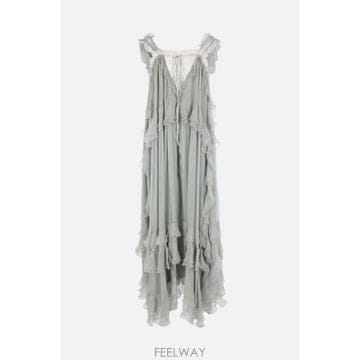 Chloe [E32]���ο� CH26ARO1900138X ���� �յ巹�� ���ǽ� CHLOE muslin and lace l[E32]���ο� CH26ARO1900138X ���� �յ巹�� ���ǽ� CHLOE