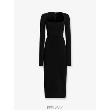 Dolce&Gabbana [N85]��ü�ذ��ٳ� F631XT ���� ���ǽ� �巹�� ������Ʈ DOLCE GABBANA Long jersey[N85]��ü�ذ��ٳ� F631XT ���� ���ǽ� �巹�� ������Ʈ D