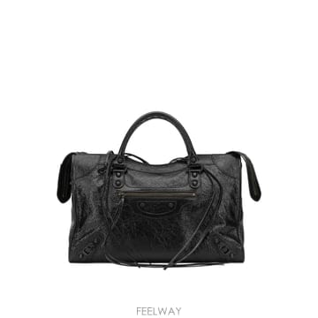 [V90]발렌시아가 8657602ACFH1000 여성 토트백 탑핸들백 쇼퍼백 Le City Medium Sh