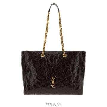 Saint Laurent [X45]���ζ� 8711510EN07 2877 ���� ��Ʈ�� ���۹� ž�ڵ�� �ڵ�� Dark brown lea[X45]���ζ� 8711510EN07 2877 ���� ��Ʈ�� ���۹� ž�ڵ�