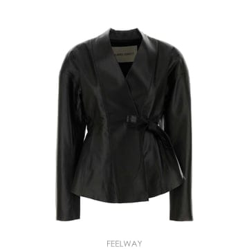 Alberta Ferretti [X45]�˺���Ÿ�䷹Ƽ A37035190 0555 ���� ���� ����Ʈ �ٿ��Ʈ ���� Black leather[X45]�˺���Ÿ�䷹Ƽ A37035190 0555 ���� ���� ����Ʈ ��
