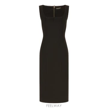 Dolce&Gabbana [W63]��ü�ذ��ٳ� F630OTFU2L8 N0000 ���� ���ǽ� �巹�� ABITI[W63]��ü�ذ��ٳ� F630OTFU2L8 N0000 ���� ���ǽ� �巹��