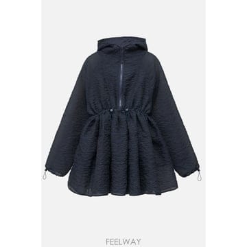 Cecilie Bahnsen [G95]���Ǹ��� �ݼ� 26RTW10010NAVY ���� ���ǽ� �巹�� CBFREESIA DRESS BRODI[G95]���Ǹ��� �ݼ� 26RTW10010NAVY ���� ���ǽ� �巹�� C