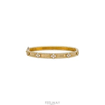 Van Cleef & Arpels [������] ��Ŭ���� ���� ������ ����Ʈ Ŭ�ι� �극�̽��� ���� 18K ���ο��� ����[������] ��Ŭ���� ���� ������ ����Ʈ Ŭ�ι� �극�̽���