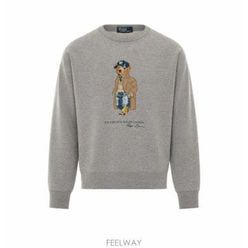 Ralph Lauren 26FW ���� �����η� ������ 710B27080001 ANDOVER HEATHER GREY26FW ���� �����η� ������ 710B27080001 ANDOVER HEATHER