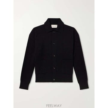 아미 LOGOAPPLIQUED 메리노 울 가디건 HKC923.KN0 B0082365254