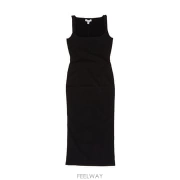 26 F/W 알라이아 펜슬 드레스 실크 비스코스 블렌드 AA9R320 B0742365349