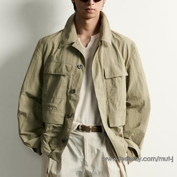 ZARA 자라 릴렉스핏 포켓 파카 야상자켓 Z1181