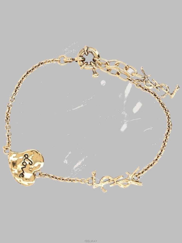 Saint Laurent 26 F/W ���ζ� BRACCIALE CUORE CASSANDRE A B004232834626 F/W ���ζ� BRACCIALE CUORE CASSANDRE A B0042328346