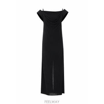 26 F/W 보테가 베네타 롱 드레스 WITH 인테르치아토 디테일 8 B0012365460