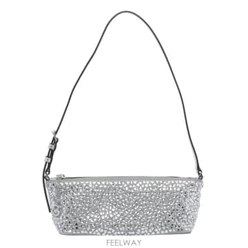 26 F/W 마이클 코어스 RHINESTONES 파우치 WITH 참  B0012365490