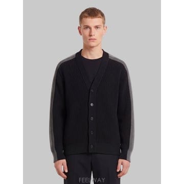 26 F/W 구찌 리브드 울 가디건 WITH 웹 A006DXXKFTC B0022365609