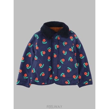 26 F/W 보보쇼즈 스탬프 BLOOM 올 오버추어 리버서블 자켓 ( B0042285623