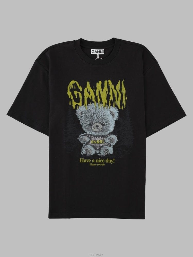 GANNI 26 F/W ���� SHORTSLEEVEDTSHIRTS A1050303 B004231247826 F/W ���� SHORTSLEEVEDTSHIRTS A1050303 B0042312478