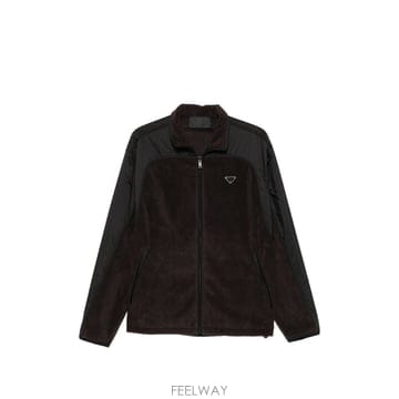 프라다 RENYLON & 후리스 블루종 자켓 UJL54D6381F0 B0712365108