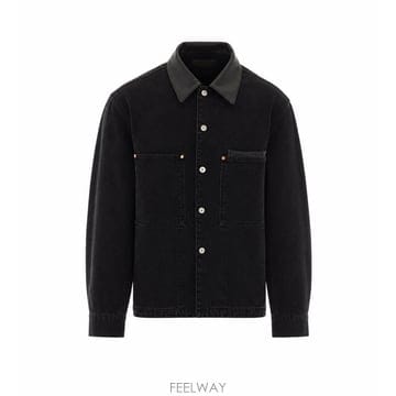 26 F/W 르메르 워크웨어 오버셔츠 인 셀비지 데님 SH1310/L B0012365810