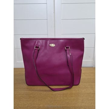 COACH 코치 뉴욕 가죽 숄더백