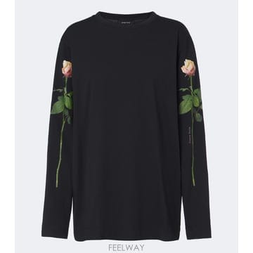 Simone Rocha 26 FW �ø� �λ� �÷η� ��ư ���� Ƽ���� TP58199191626 FW �ø� �λ� �÷η� ��ư ���� Ƽ���� TP581991916
