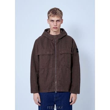 Stone Island 26 FW ������Ϸ��� ���� Hooded Zip Jacket L2S151200035 S0455 V007C T26 FW ������Ϸ��� ���� Hooded Zip Jacket L2S151200035