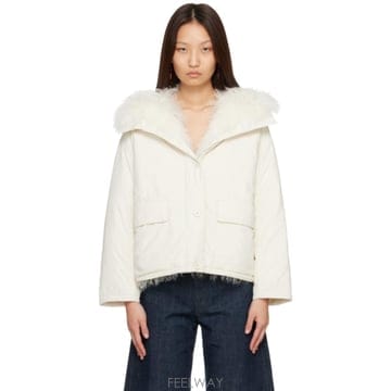 Yves Salomon 26 FW �̺��θ� ȭ��Ʈ �ø� �� ��Ʈ ��Ʈ�� ����Ʈ �ٿ� ��Ŷ 262594F06100926 FW �̺��θ� ȭ��Ʈ �ø� �� ��Ʈ ��Ʈ�� ����Ʈ ��